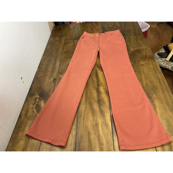 Judy Blue Jeans Size3/26 Terracotta Boot Cut Garment Dyed JB88761 - Picture 1 of 11